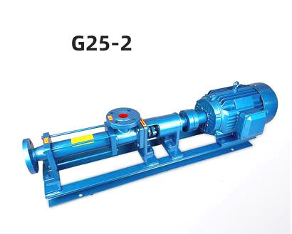 Máy bơm trục vít đơn bằng thép không gỉ G15-2 Nước thải công nghiệp 1.2MPa