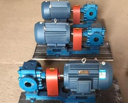 Bơm dầu nặng bằng gang RCB-5 / 0.8 Bơm bánh răng hồ quang cho dầu